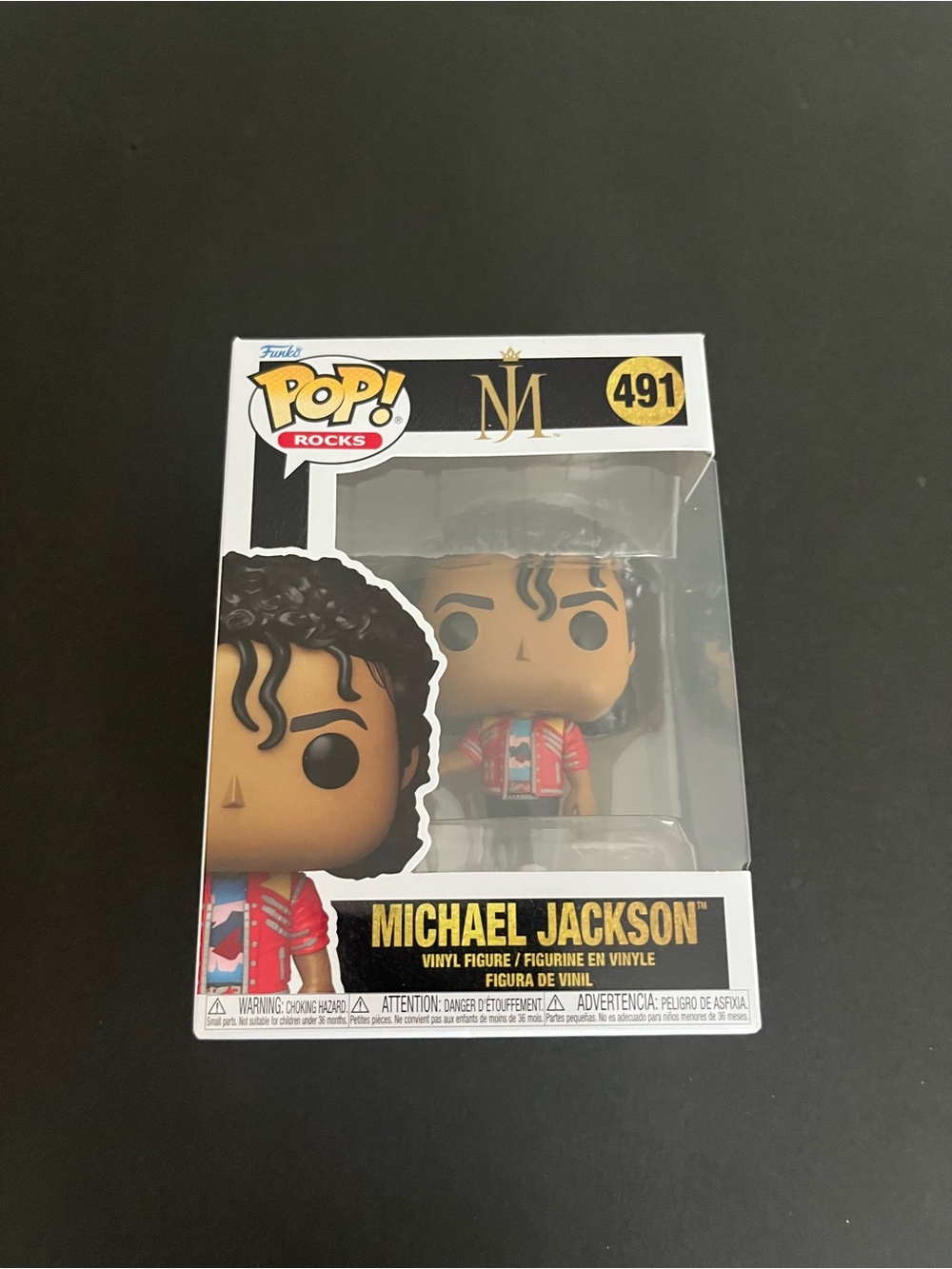 Funko Pop! Michael Jackson Vinyl Figure #491